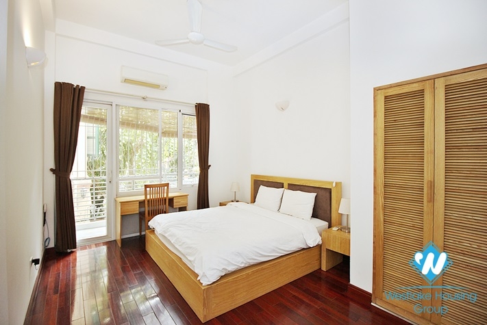 Lakeside balcony apartment rental on Quang Khanh, Tay Ho